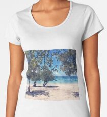 Loving The Beach Women's Premium T-Shirt