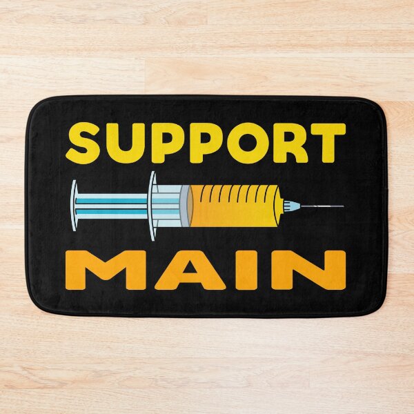 Item preview, Support Main Horizontal Slogan Cartoon Needle designed and sold by JessicaAmber.