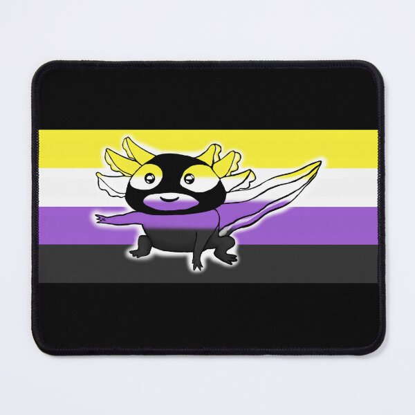Item preview, NonBinary Axolotl (V22) designed and sold by SamIsWhat8.