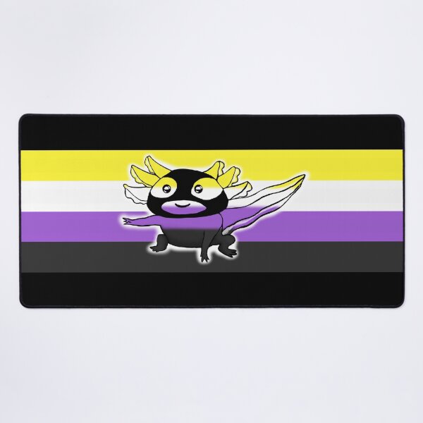 Item preview, NonBinary Axolotl (V22) designed and sold by SamIsWhat8.