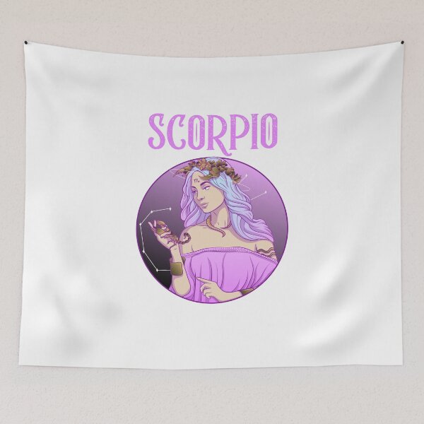 Item preview, Scorpio Zodiac Female Design designed and sold by Tiptopteess.