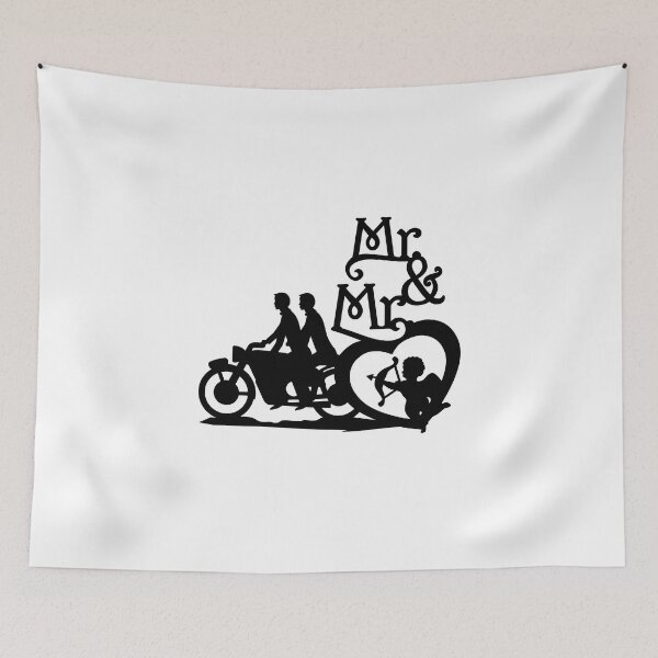 Item preview, Gay Wedding T Shirt Party, Same Sex Wedding T-Shirts, motorcycle wedding theme, Gay Couple, Perfect Gay Bachelor Party gift for the Grooms or Brides Bachelor Crew celebrating designed and sold by sixday 7day.