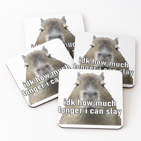 Item preview, I Can Slay - Capybara Funny designed and sold by nathankidis.