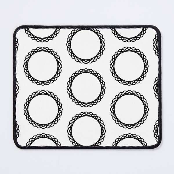 Item preview, Black Braided Circle designed and sold by KeksWorkroom.