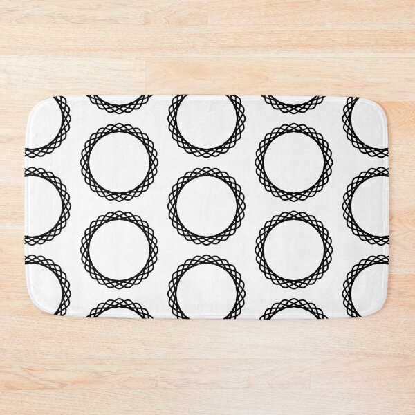 Item preview, Black Braided Circle designed and sold by KeksWorkroom.