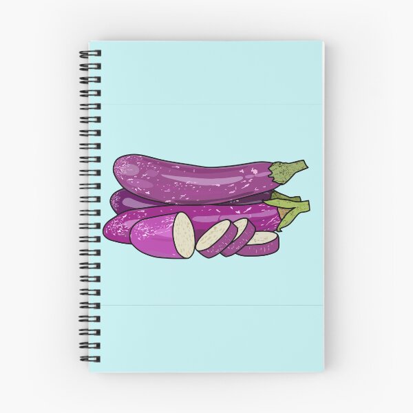 Item preview, Eggplant cartoon illustration designed and sold by Misscartoon.