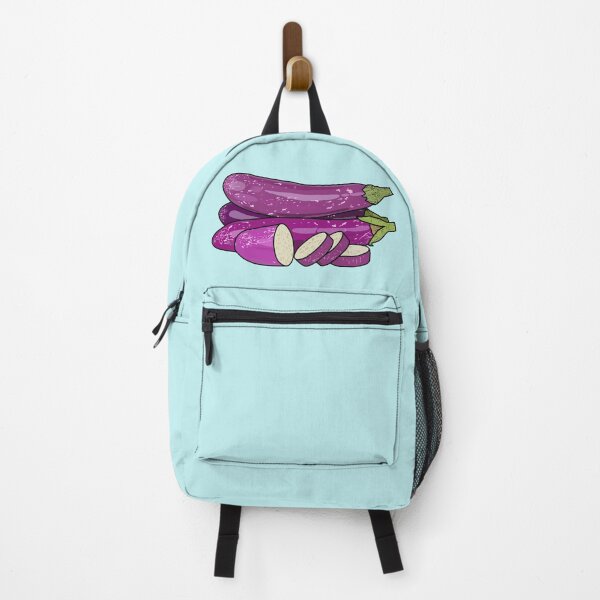 Item preview, Eggplant cartoon illustration designed and sold by Misscartoon.