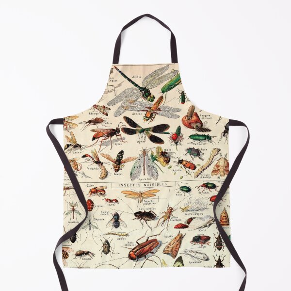 Item preview, Insectes I | Vintage French Insect Chart by Adolphe Millot designed and sold by wildtribe.