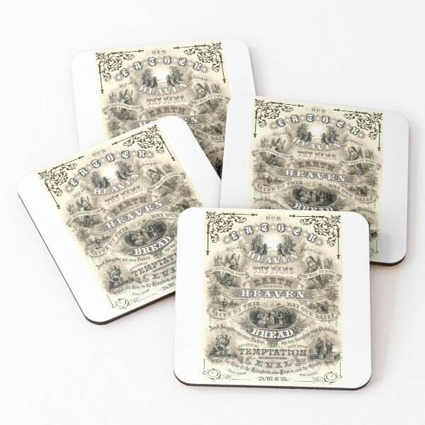 Item preview, The LORD's PRAYER as Taught by Jesus 1876 designed and sold by Daniel Hagerman.