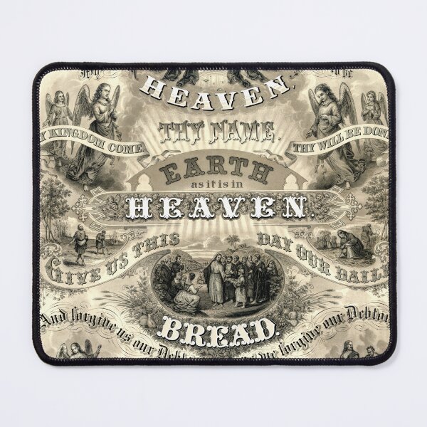 Item preview, The LORD's PRAYER as Taught by Jesus 1876 designed and sold by Daniel Hagerman.