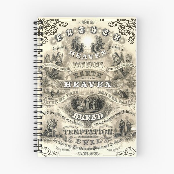 Item preview, El PADRE NUESTRO enseñado por Jesús 1876 designed and sold by Daniel Hagerman.