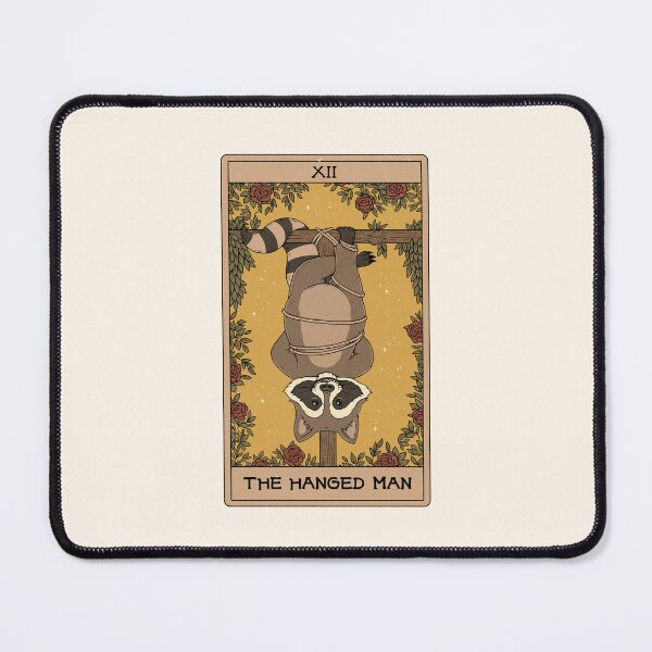 Item preview, The Hanged Man - Raccoons Tarot designed and sold by Thiago Corrêa.