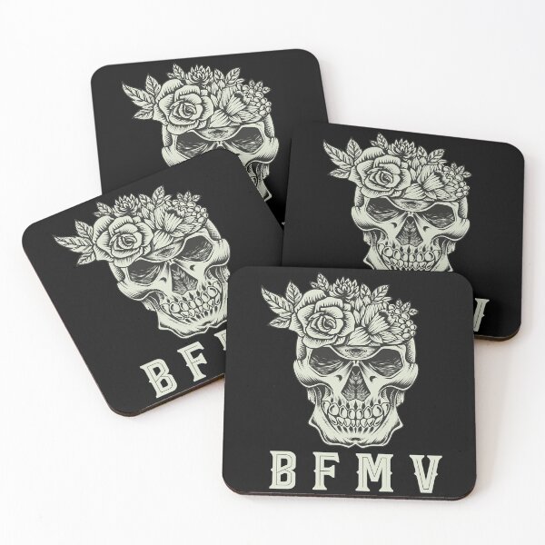 Item preview, Bullet For My Valentine Floral Skull Design Idol Gift Fot You designed and sold by Lillafaw.