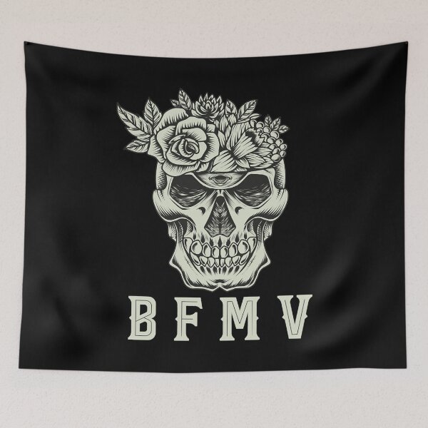 Item preview, Bullet For My Valentine Floral Skull Design Idol Gift Fot You designed and sold by Lillafaw.