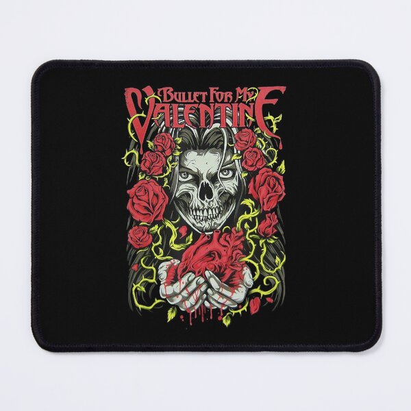 Item preview, Bullet For My Valentine Roses And Heart Black Gift designed and sold by Lillafaw.