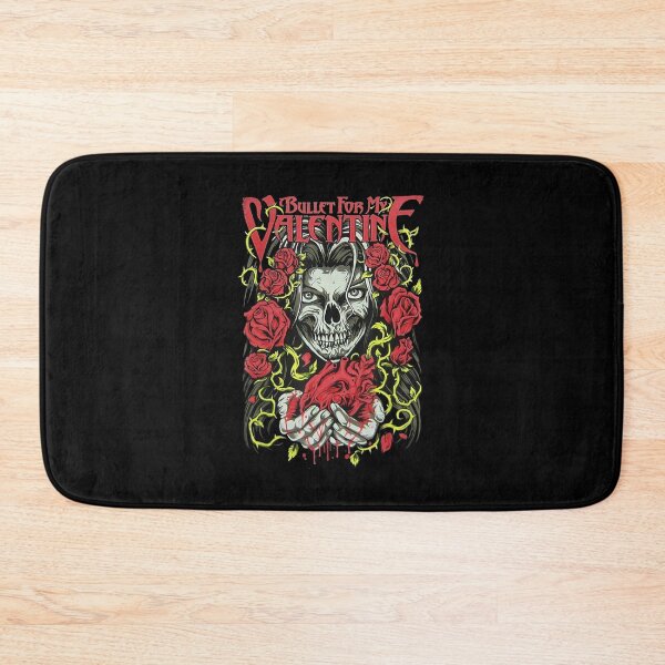 Item preview, Bullet For My Valentine Roses And Heart Black Gift designed and sold by Lillafaw.