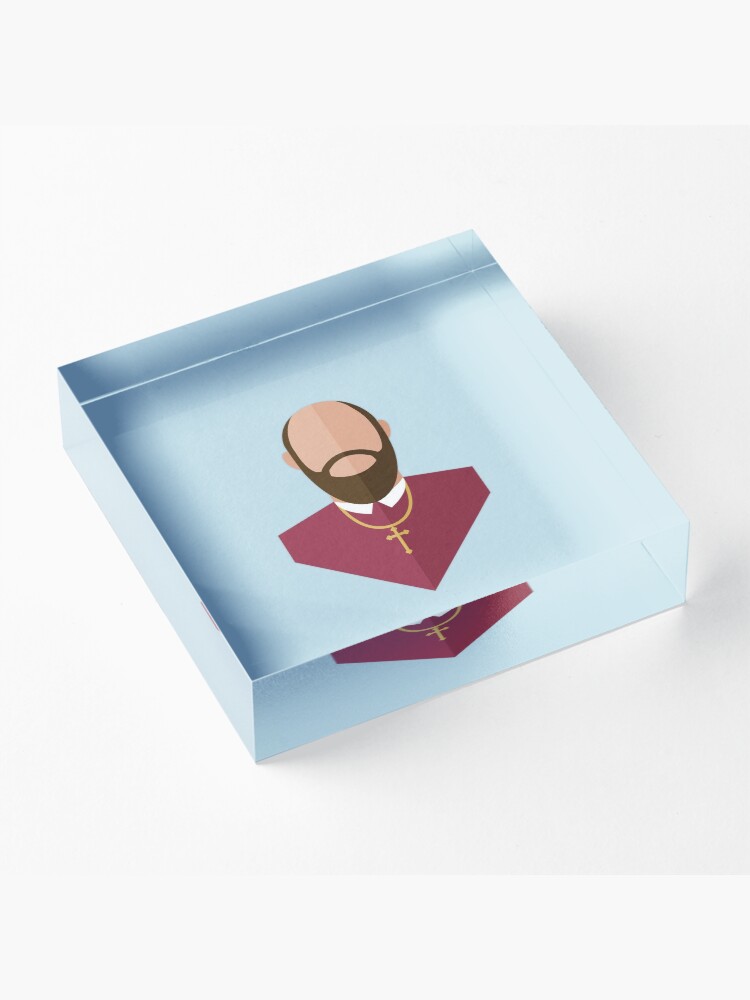 Thumbnail 3 of 5, Acrylic Block, St. Francis de Sales designed and sold by mikbails.