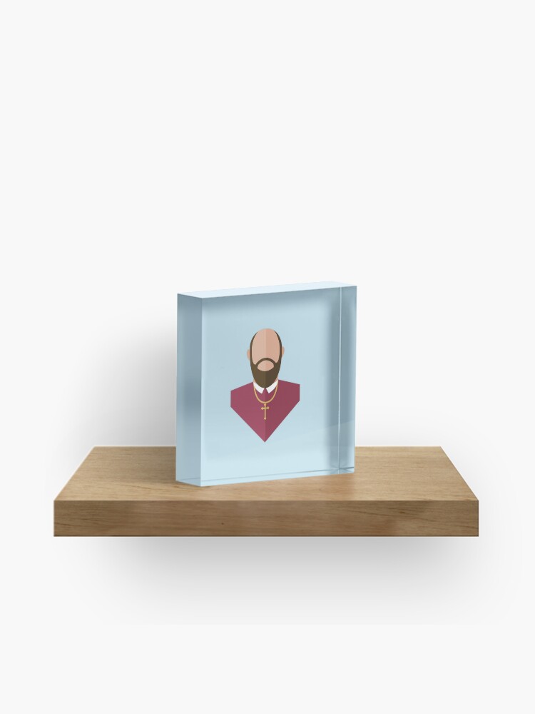 Thumbnail 1 of 5, Acrylic Block, St. Francis de Sales designed and sold by mikbails.