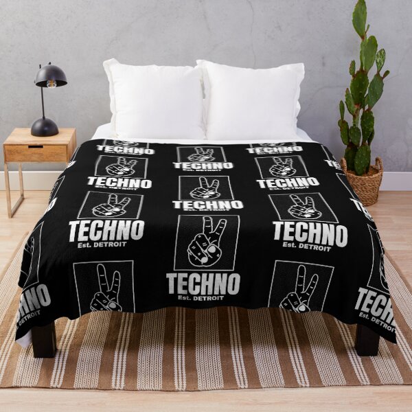 Item preview, TECHNO  - Peace Digits designed and sold by Discothreadz.