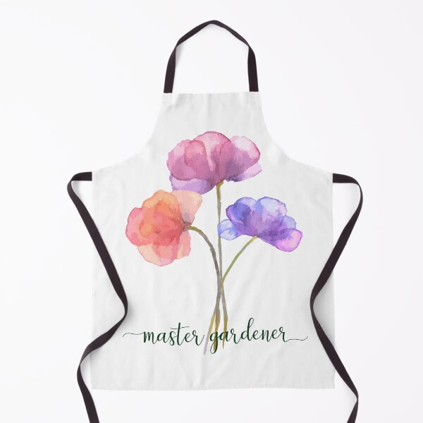Item preview, Master Gardener Watercolor Flowers designed and sold by heartsake.