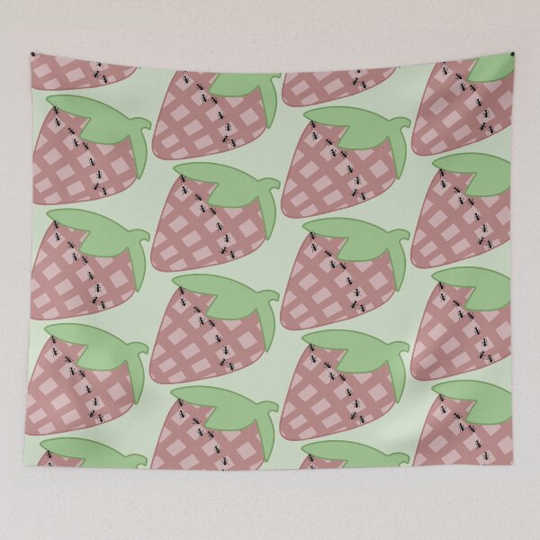 Item preview, Ants on A Strawberry Picnic (green) designed and sold by artbymalyn.