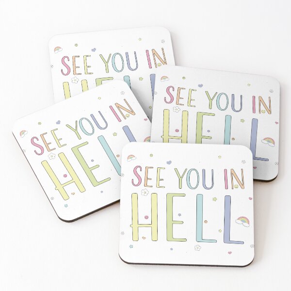 Item preview, See You in Hell - Funny designed and sold by 1PointlessPeach.