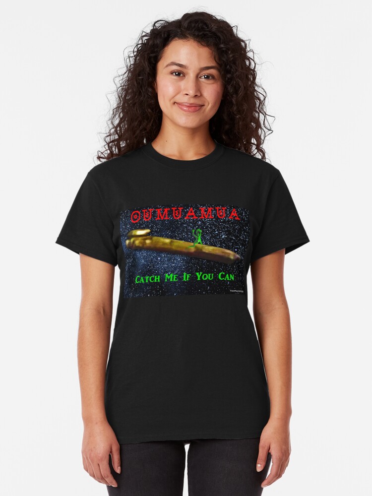 Alternate view of Chasing Oumuamua Classic T-Shirt