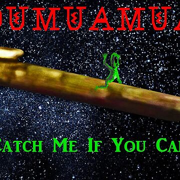 Artwork thumbnail, Chasing Oumuamua by EyeMagined