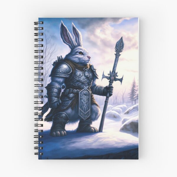 Item preview, Bunny Deathknight Warcraft inspired fanart designed and sold by Elbenlady.