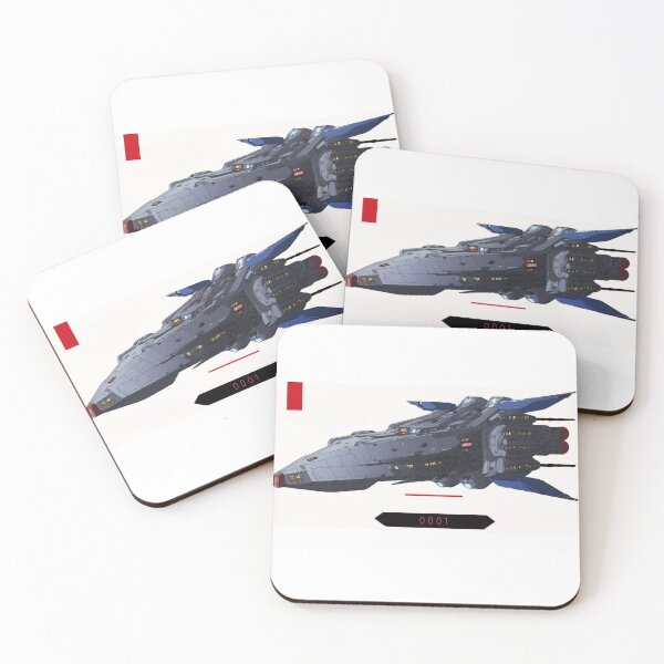 Item preview, Space Ship Star Blazer XO - Mach 1 Sticker designed and sold by Star_.