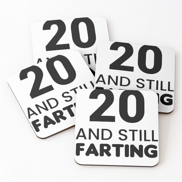 Item preview, 20 And Still Farting - Funny & Witty designed and sold by CheeseBlueprint.