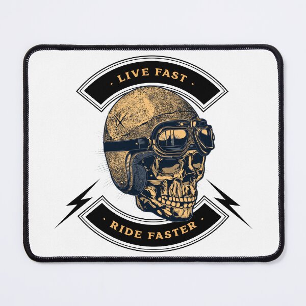 Item preview, Live Fast Ride Faster - Biker designed and sold by Tiptopteess.