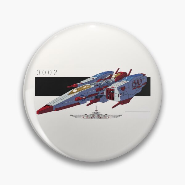 Item preview, Space Ship Star Blazer XO - Mach 2 Sticker designed and sold by Star_.