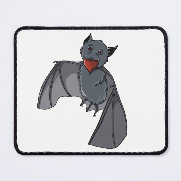 Item preview, Black heart bat designed and sold by BadWolphe.