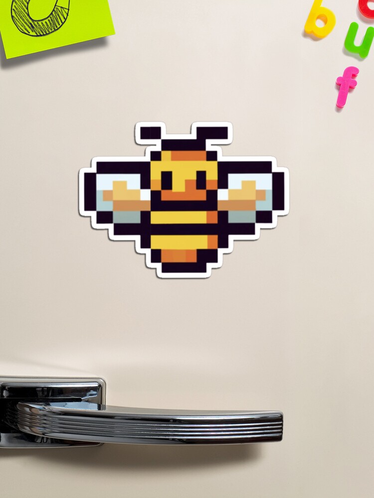 Cute Bee Pixel Art Photographic Print for Sale by christinegames