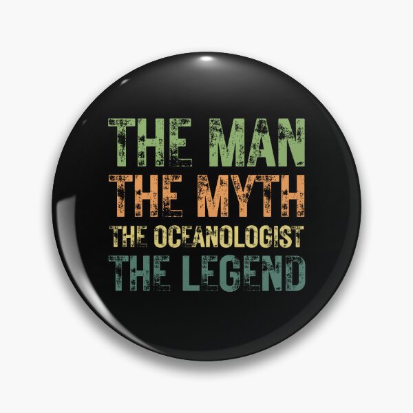Item preview, The Man The Myth The Oceanologist the Legend designed and sold by Crafty-Mornings.