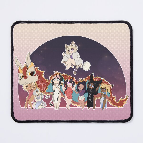Item preview, 2023 Lunar Valentines Chibi Collab designed and sold by moonmun.