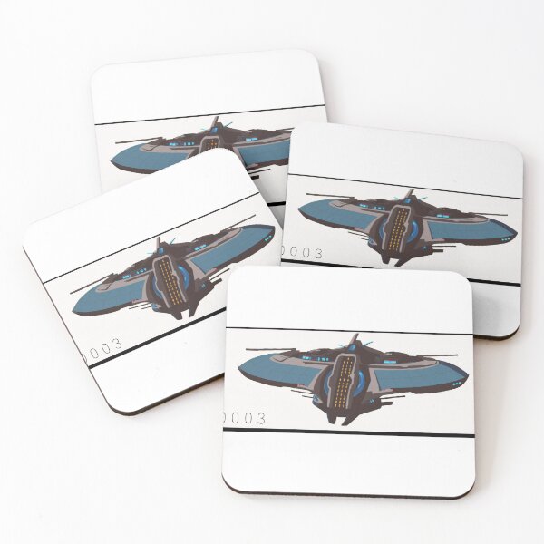 Item preview, Space Ship Star Blazer XO  - Mach 3 Sticker designed and sold by Star_.