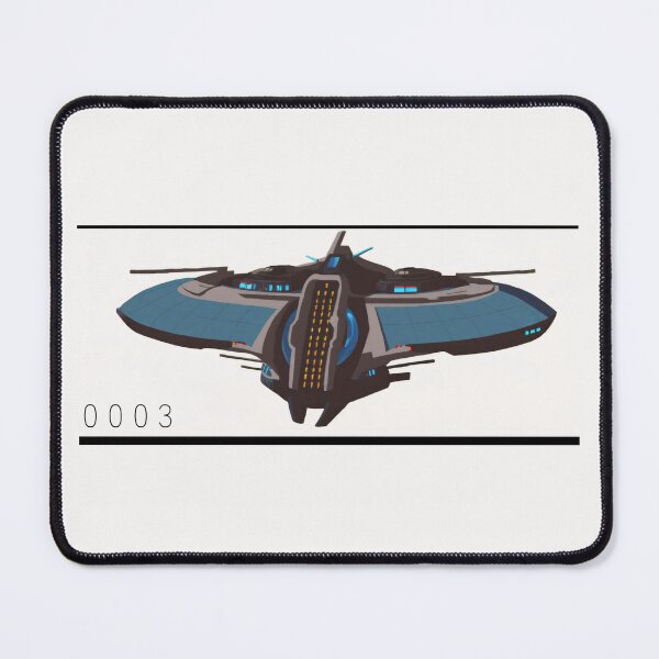 Item preview, Space Ship Star Blazer XO  - Mach 3 Sticker designed and sold by Star_.
