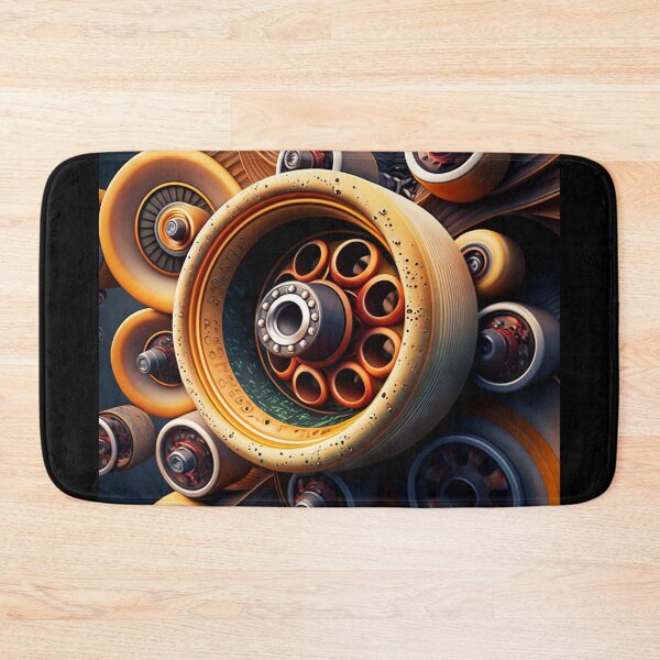 Item preview, Skateboard Wheels And Bearings Abstract designed and sold by ViniciusPimenta.
