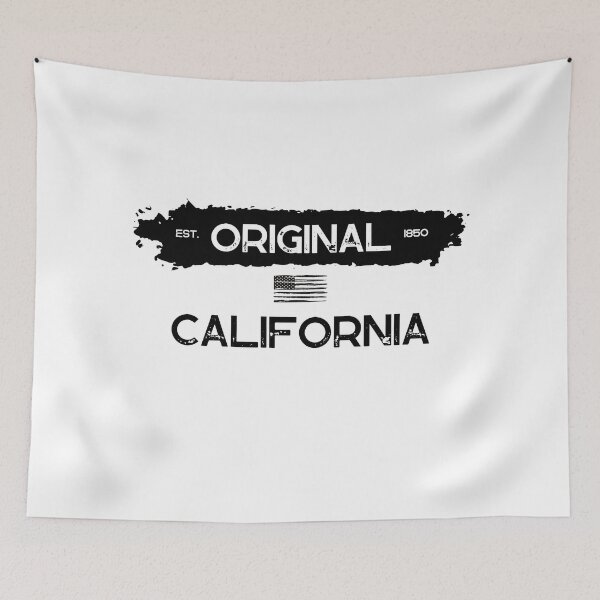 Item preview, Original California Etsablished 1850 Sticker American Flag designed and sold by Kplayzz2009.