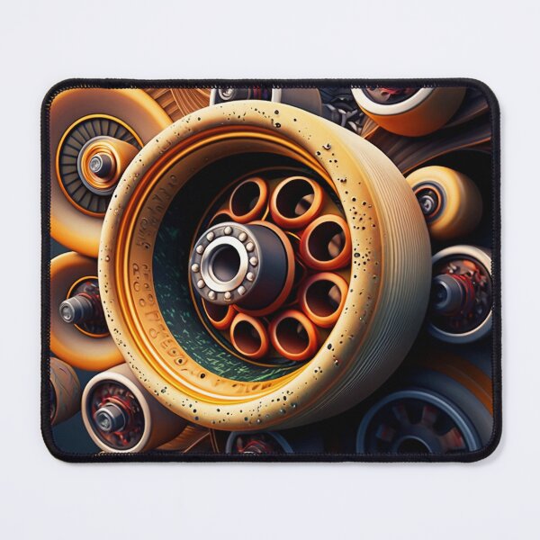 Item preview, Skateboard Wheels And Bearings Abstract designed and sold by ViniciusPimenta.