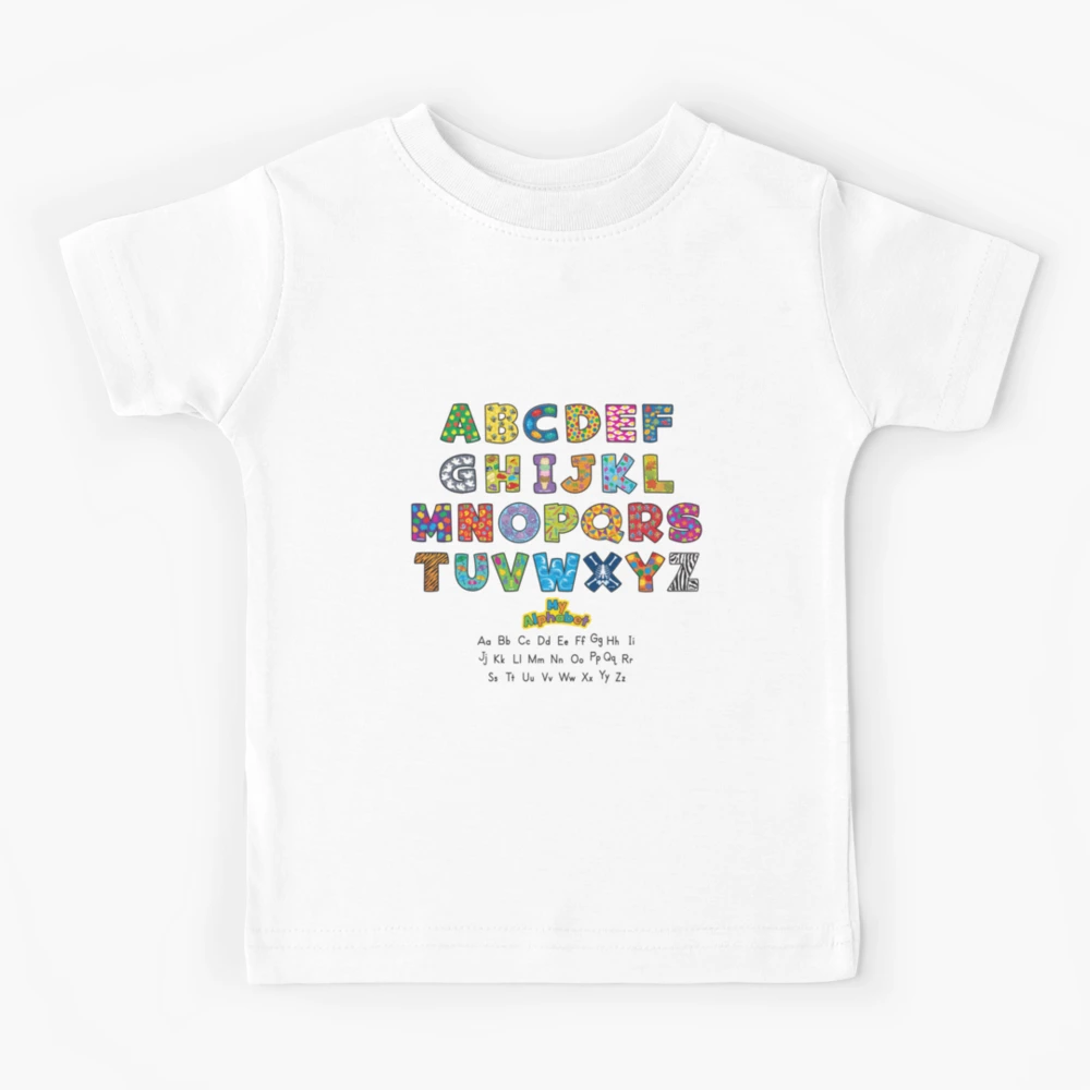  Alphabet Lore for Boys - Kids Letter Number T-Shirt : Clothing,  Shoes & Jewelry