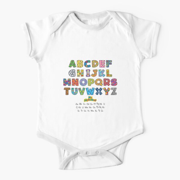 Alphabet Lore C Baby Bodysuit