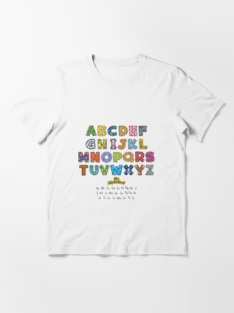 Alphabet Lore Shirt For Kids Cartoon T-Shirt Tee Boys Girls Fit 2