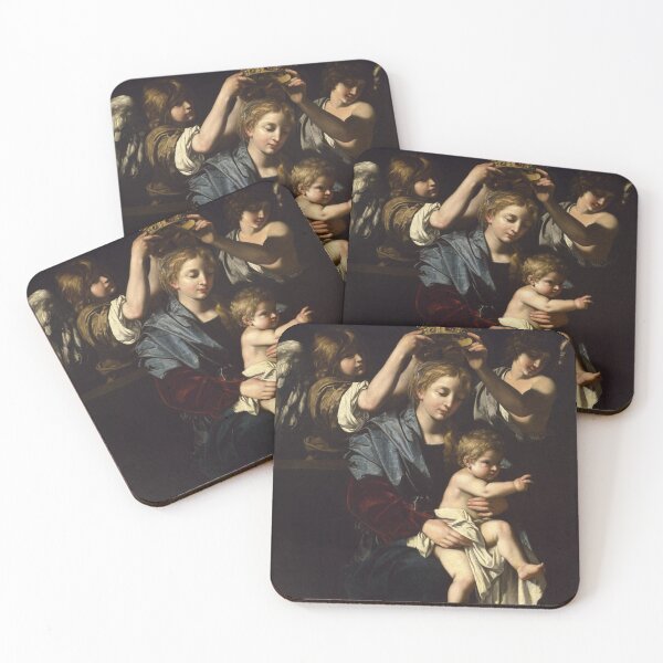 Item preview, Baroque Art - Virgin and Child with Angels designed and sold by imoparo.