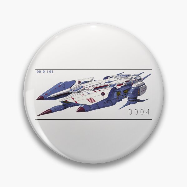 Item preview, Space Ship Star Blazer XO - Mach 4 Sticker designed and sold by Star_.
