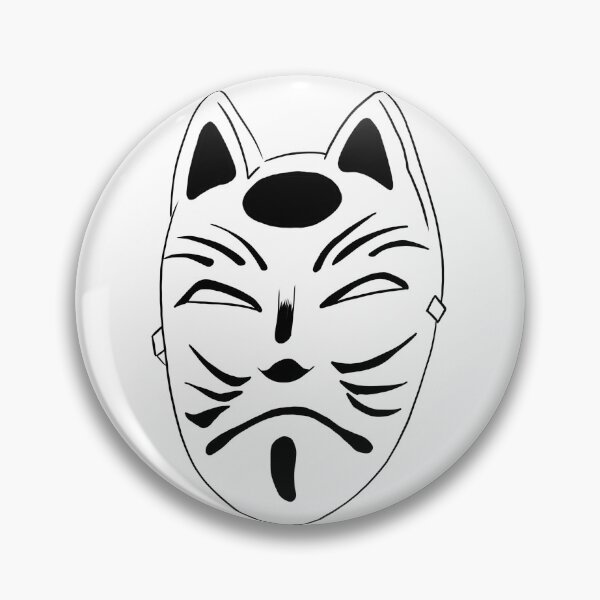Item preview, Kitsune Mask designed and sold by inascribbles.