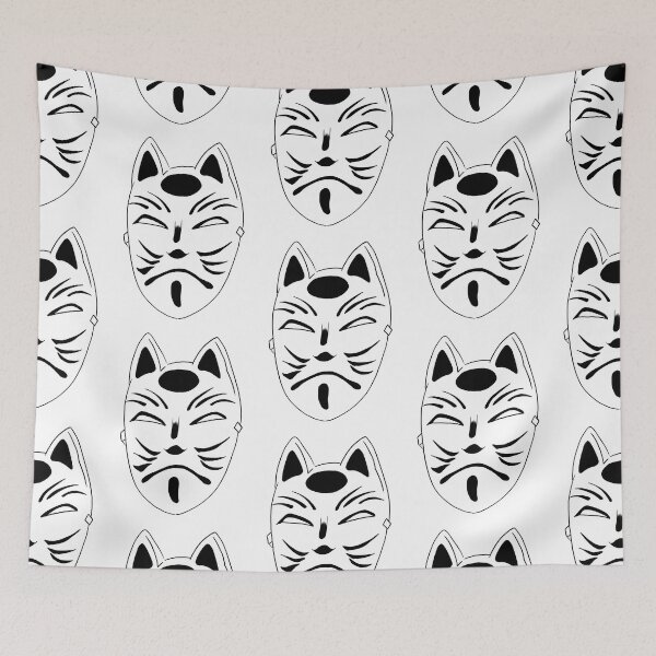 Item preview, Kitsune Mask designed and sold by inascribbles.