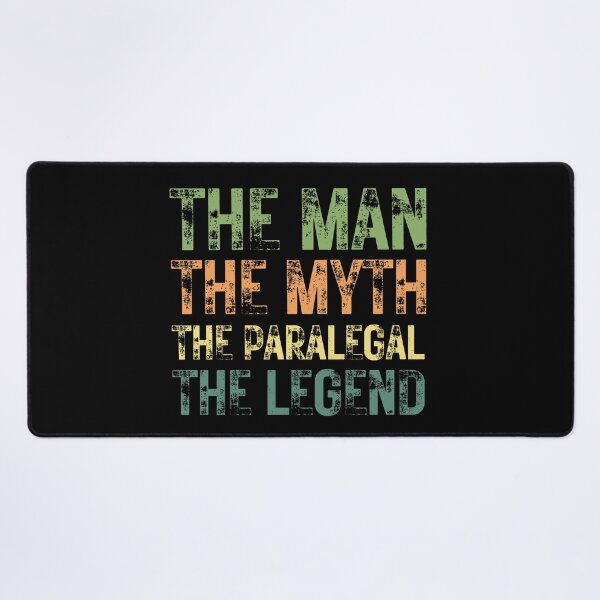 Item preview, El Hombre El Mito El Paralegal La Leyenda designed and sold by Crafty-Mornings.